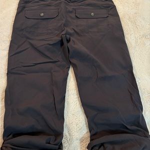 Prana convertible  pants , that roll up with two snaps on each leg
